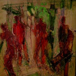 petites traces en miroir i prime 20 x 20